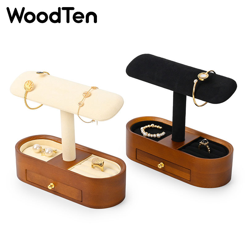 แท่นวางนาฬิกา WoodTen พร้อมลิ้ - Jewelry Organizer Watches บทวิจารณ์และราคา