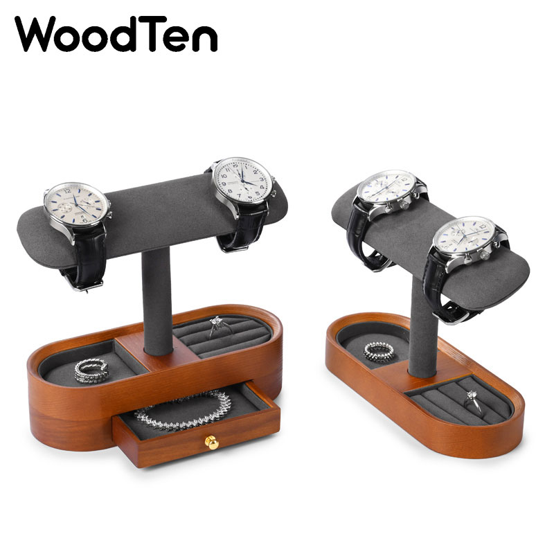 แท่นวางนาฬิกา WoodTen พร้อมลิ้ - Jewelry Organizer Watches บทวิจารณ์และราคา