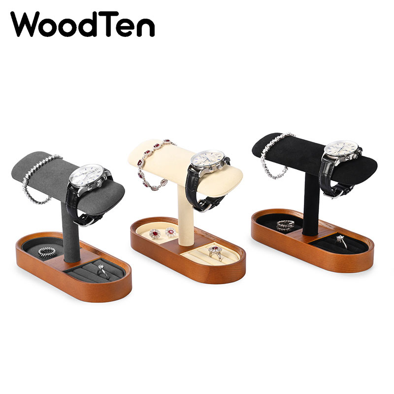 แท่นวางนาฬิกา WoodTen พร้อมลิ้ - Jewelry Organizer Watches บทวิจารณ์และราคา