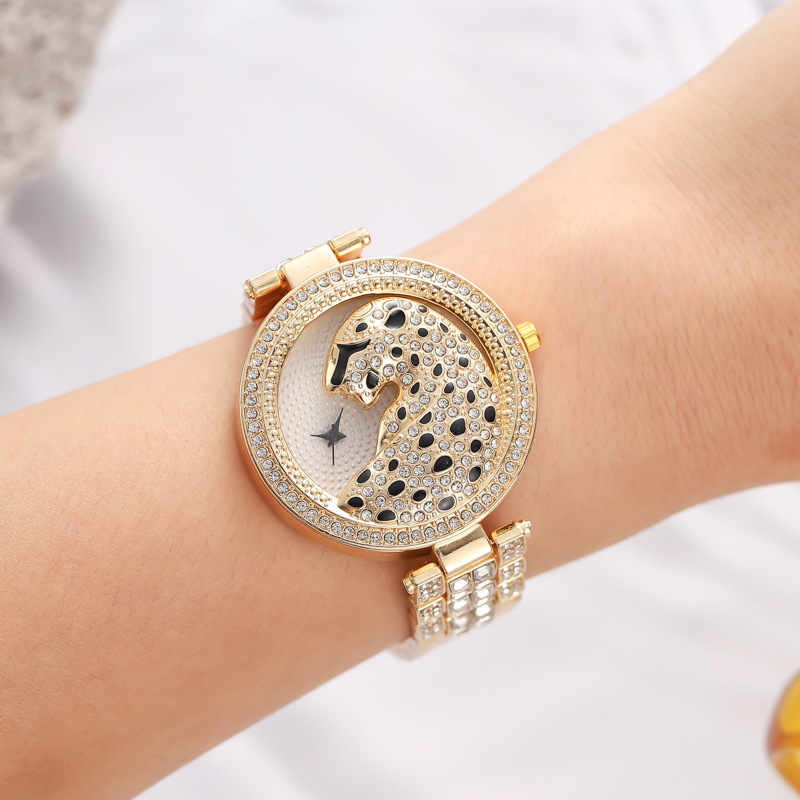 UTHAI H30 นาฬิกาผู้หญิงลายเสือ - Jewelry Clasp Watches บทวิจารณ์และราคา