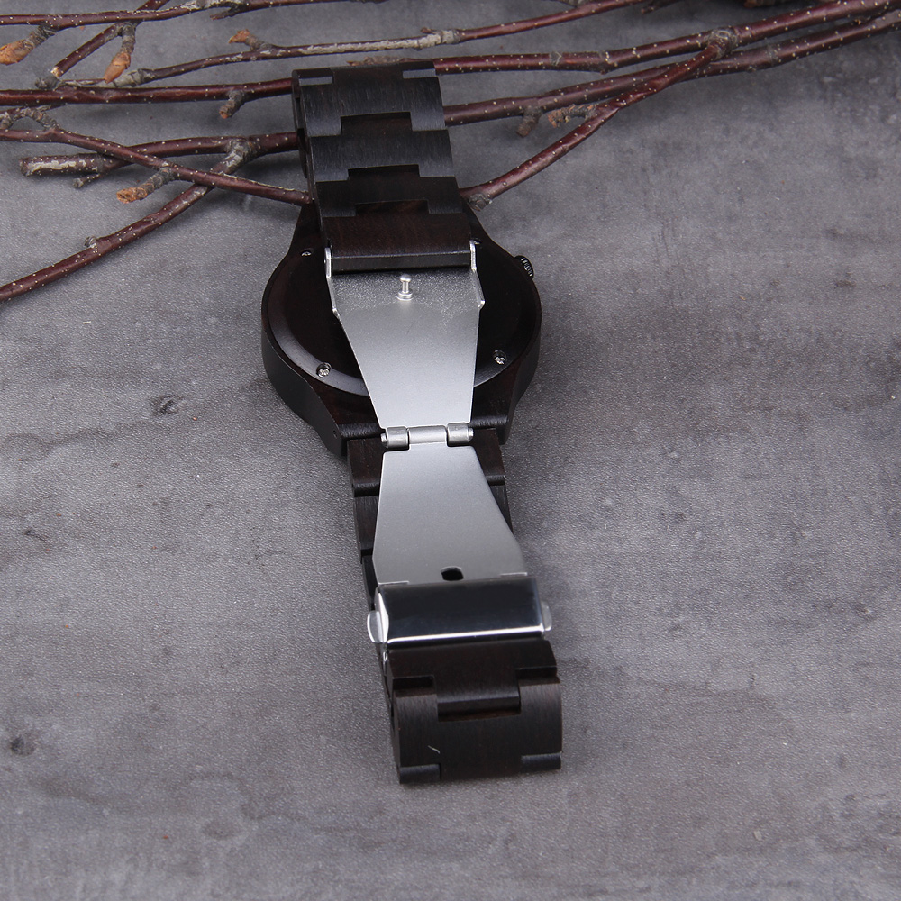 Handmade ไม้นาฬิกาผู้ชายผู้หญิ - Jewelry Clasp Watches บทวิจารณ์และราคา