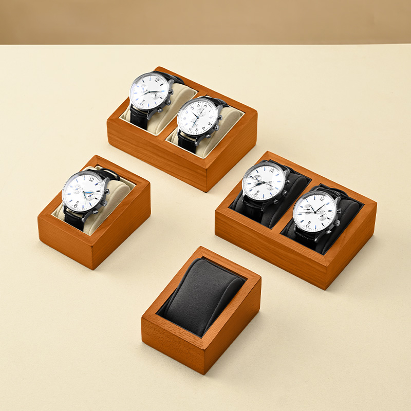 กล่องเก็บนาฬิกาข้อมือไม้แท้ MI - Jewelry Organizer Watches บทวิจารณ์และราคา
