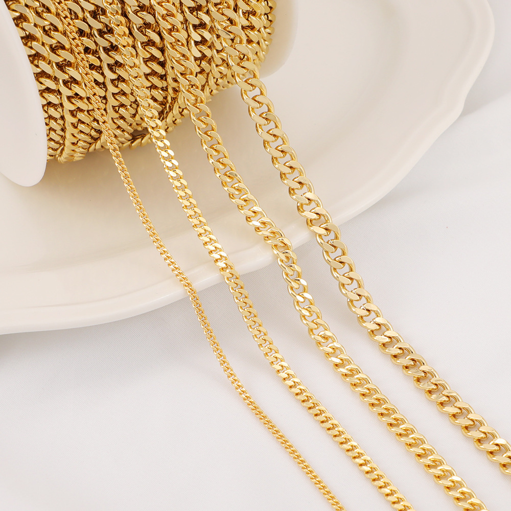 WT-BC202 ยุโรป Hip-Hop 18K สีแ - Hip Hop Chain Necklace บทวิจารณ์และราคา