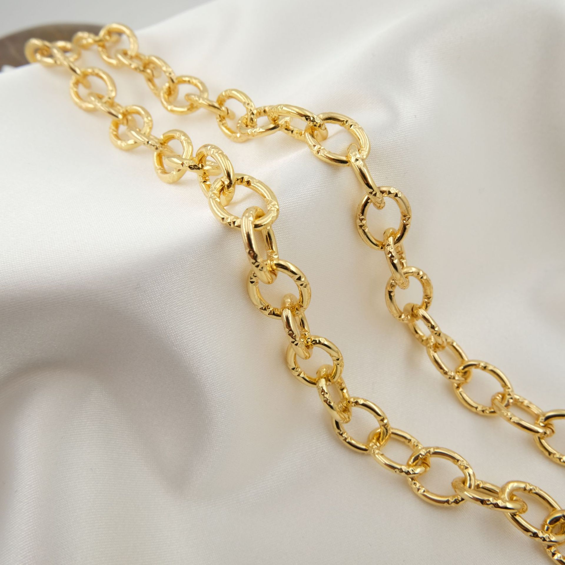 WT-BC199 18K ทองแดงชุบทอง Cool - Hip Hop Chain Necklace บทวิจารณ์และราคา