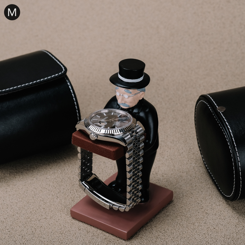 ตารางนาฬิกาวินเทจผู้ถือกรณีนาฬ - Jewelry Organizer Watches บทวิจารณ์และราคา