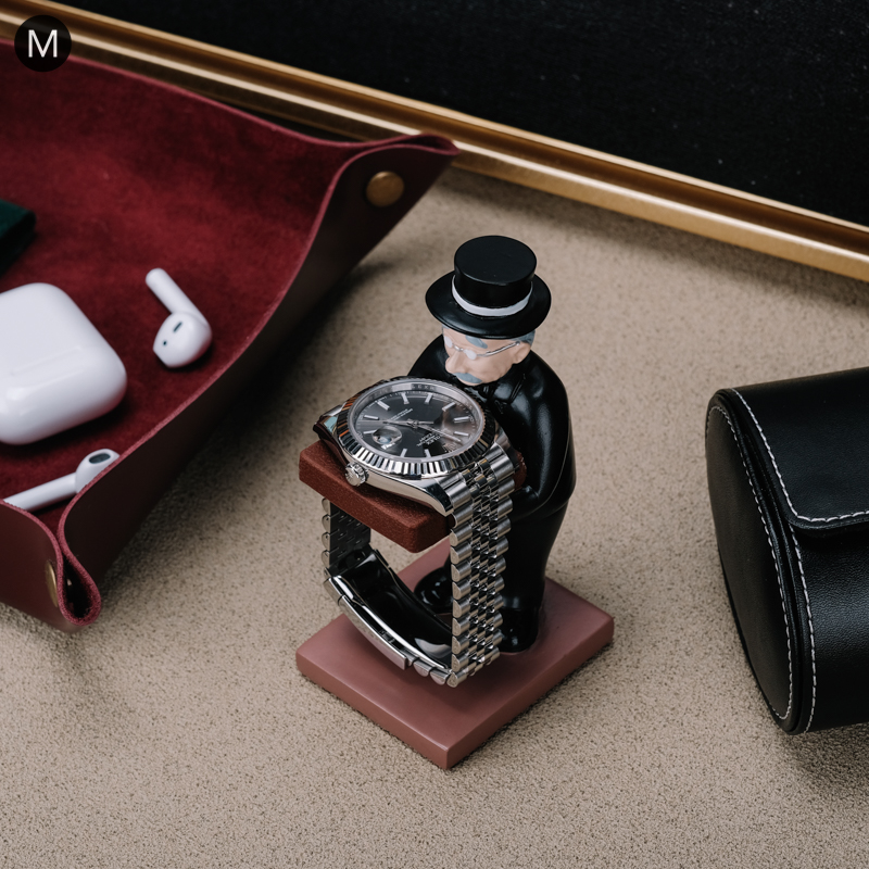ตารางนาฬิกาวินเทจผู้ถือกรณีนาฬ - Jewelry Organizer Watches บทวิจารณ์และราคา