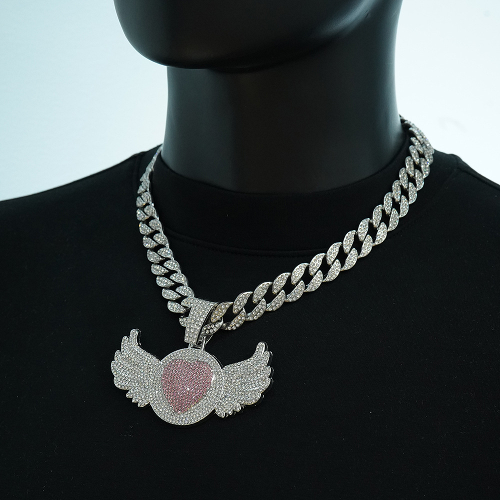 สร้อยคอฮิปฮอป DIY พร้อมจี้รูปห - Hip Hop Chain Necklace บทวิจารณ์และราคา