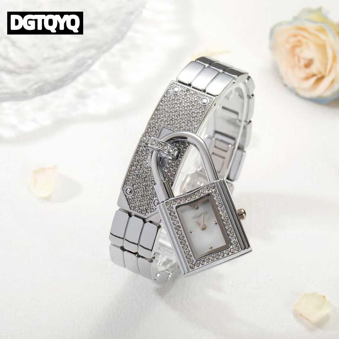 นาฬิกาข้อมือควอตซ์สำหรับผู้หญิ - Jewelry Diamond Watches บทวิจารณ์และราคา