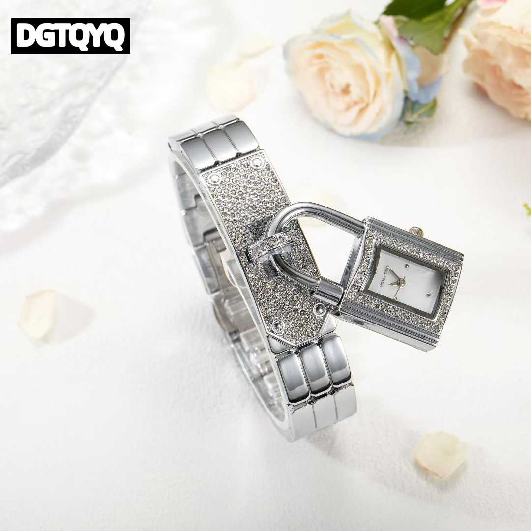 นาฬิกาข้อมือควอตซ์สำหรับผู้หญิ - Jewelry Diamond Watches บทวิจารณ์และราคา