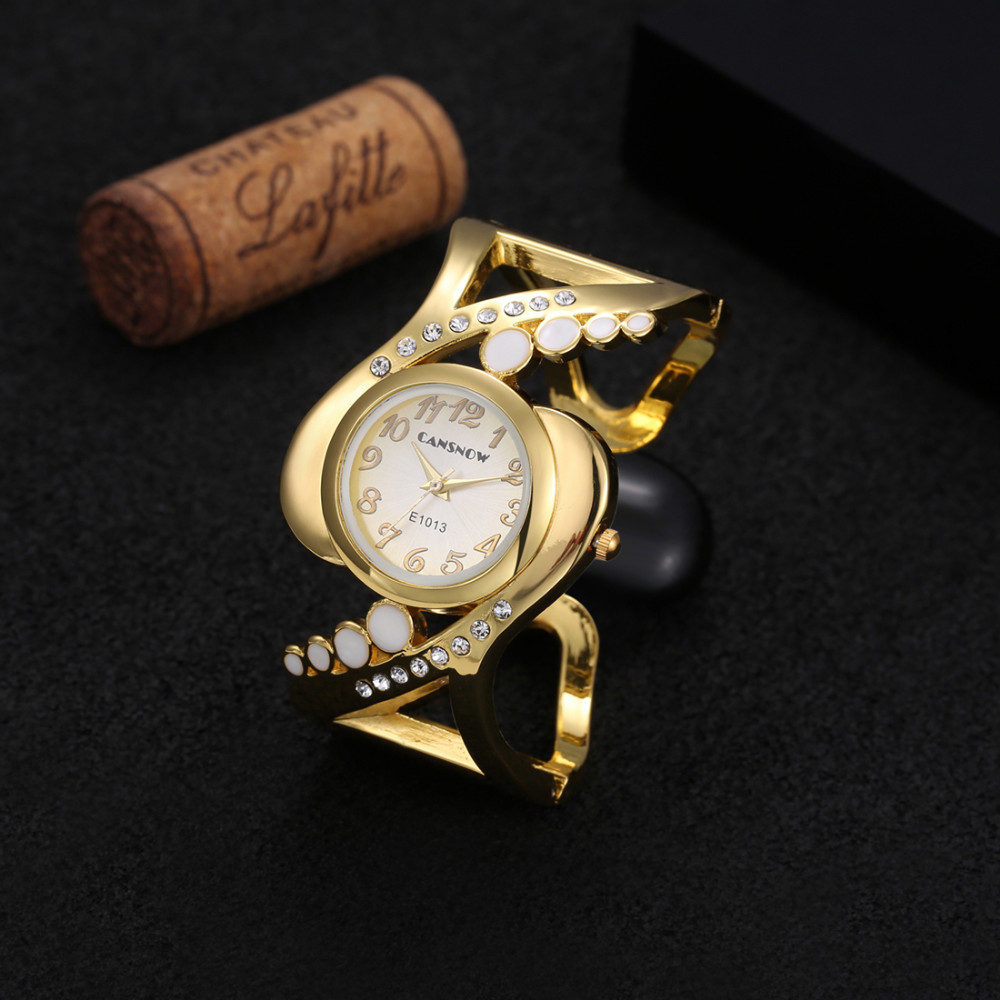 Luxury Gold สร้อยข้อมือนาฬิกาผ - Jewelry Diamond Watches บทวิจารณ์และราคา
