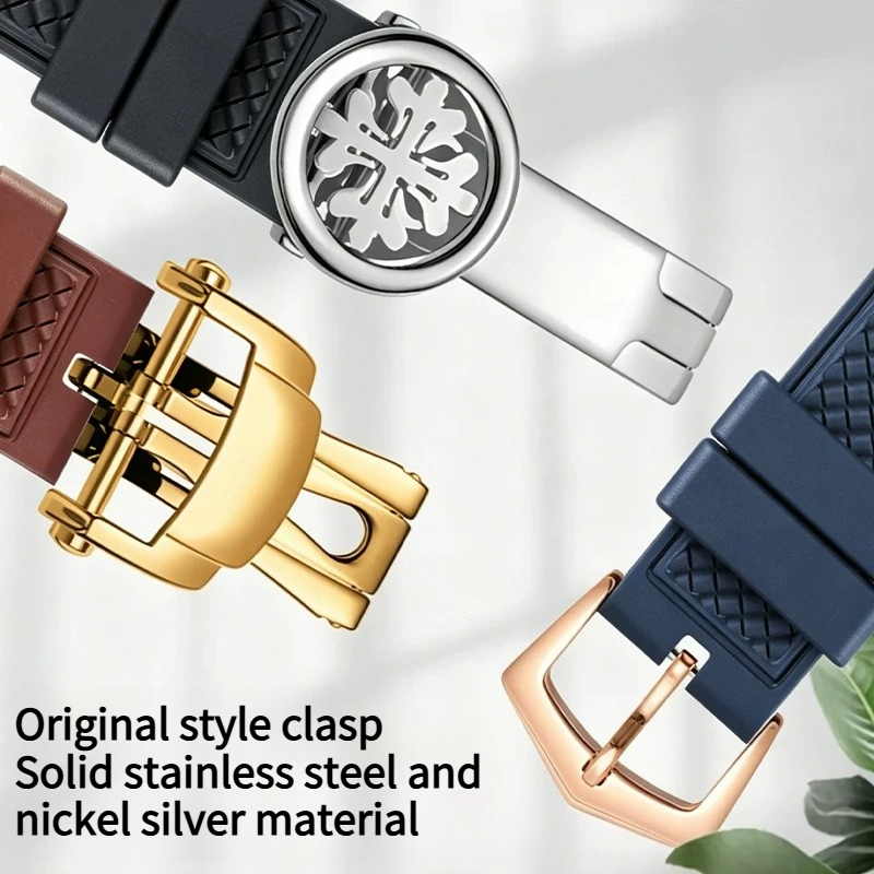 สายนาฬิกายางฟลูออรีนไม่สะสมฝุ่ - Patek Philippe Watch Calatrava บทวิจารณ์และราคา