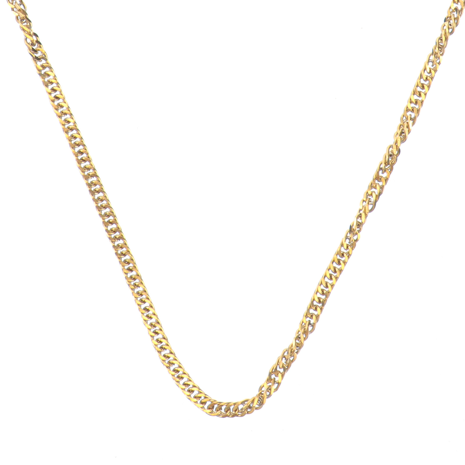 1 ชิ้น สร้อยคอโซ่แบบหัวเข็มขัด - Hip Hop Chain Necklace บทวิจารณ์และราคา
