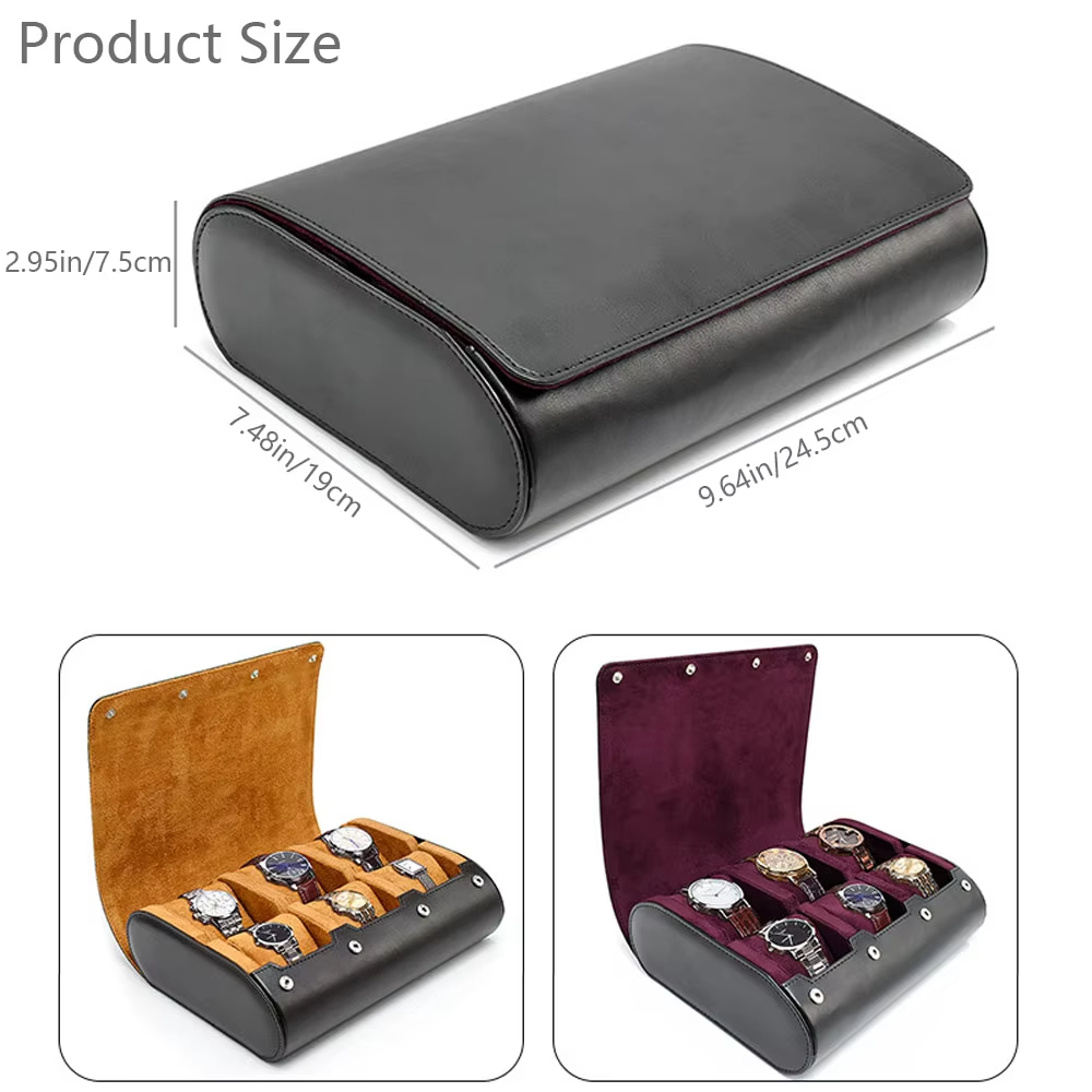 กล่องใส่นาฬิกาสำหรับเดินทาง สำ - Jewelry Organizer Watches บทวิจารณ์และราคา