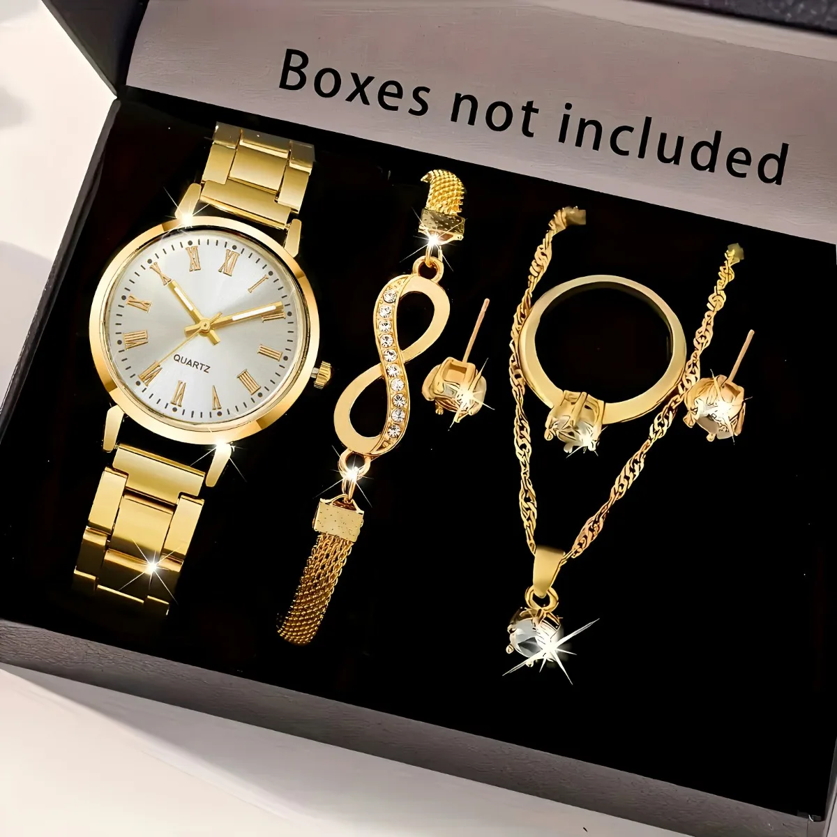 20266 ชิ้น/เซ็ตผู้หญิงที่สง่าง - Jewelry Clasp Watches บทวิจารณ์และราคา