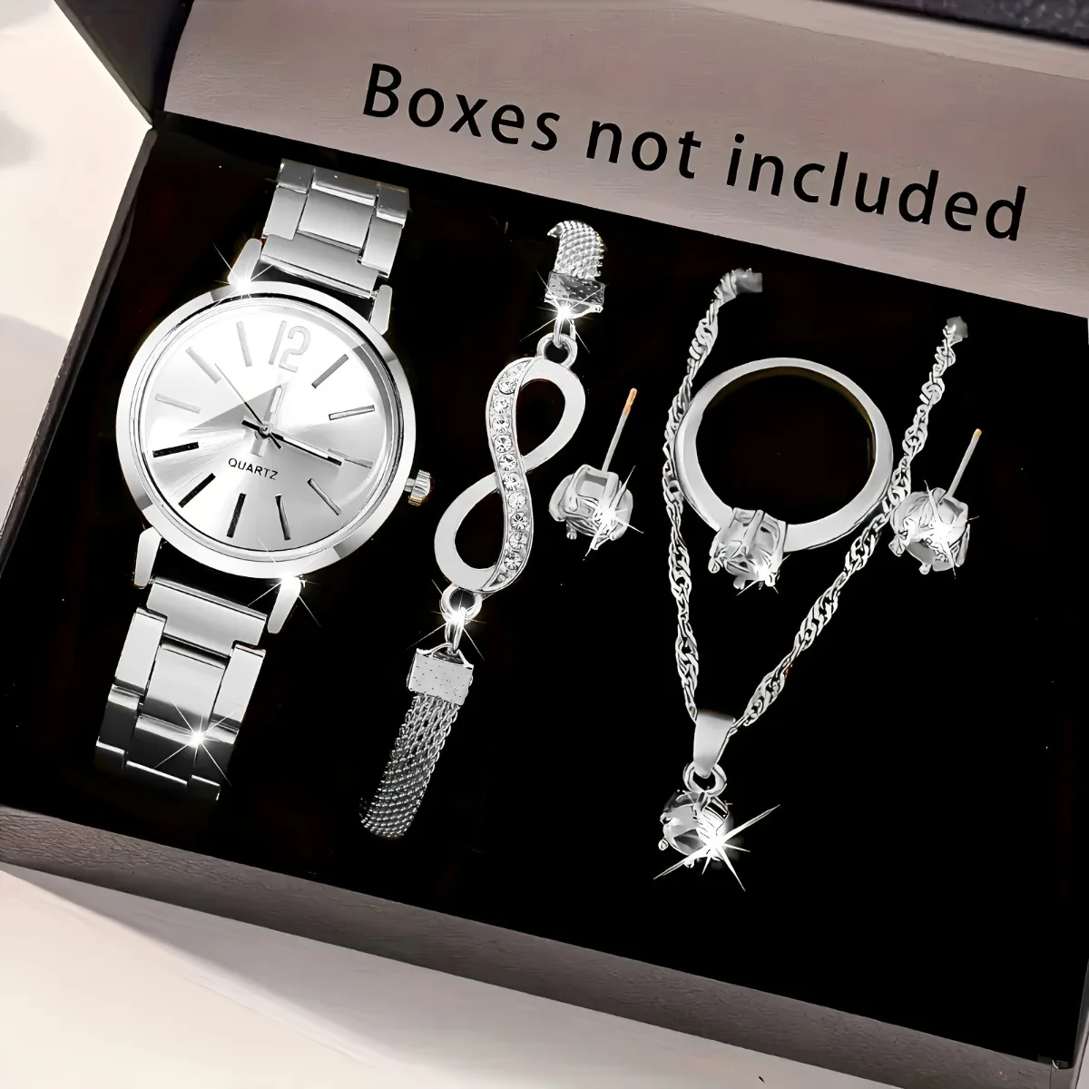 20266 ชิ้น/เซ็ตผู้หญิงที่สง่าง - Jewelry Clasp Watches บทวิจารณ์และราคา