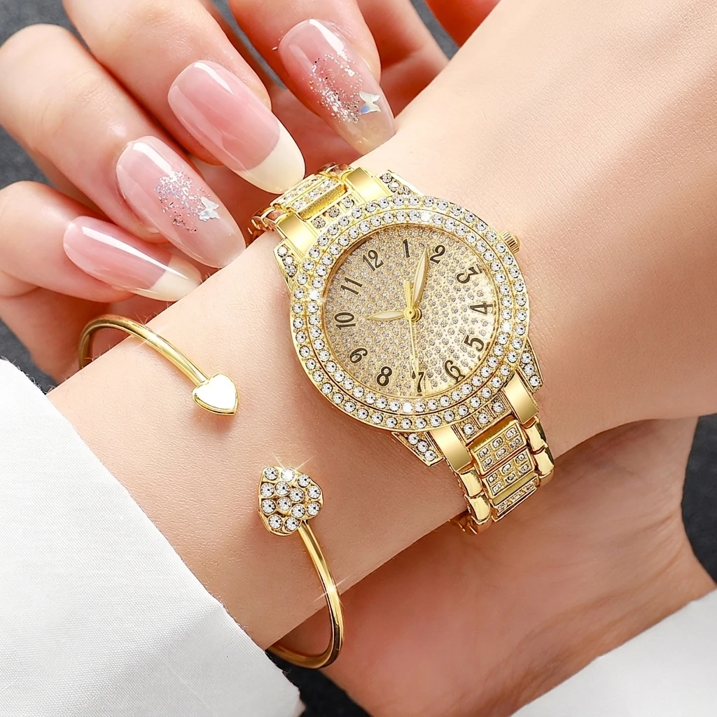 นาฬิกาข้อมือแฟชั่นผู้หญิงประดั - Jewelry Clasp Watches บทวิจารณ์และราคา