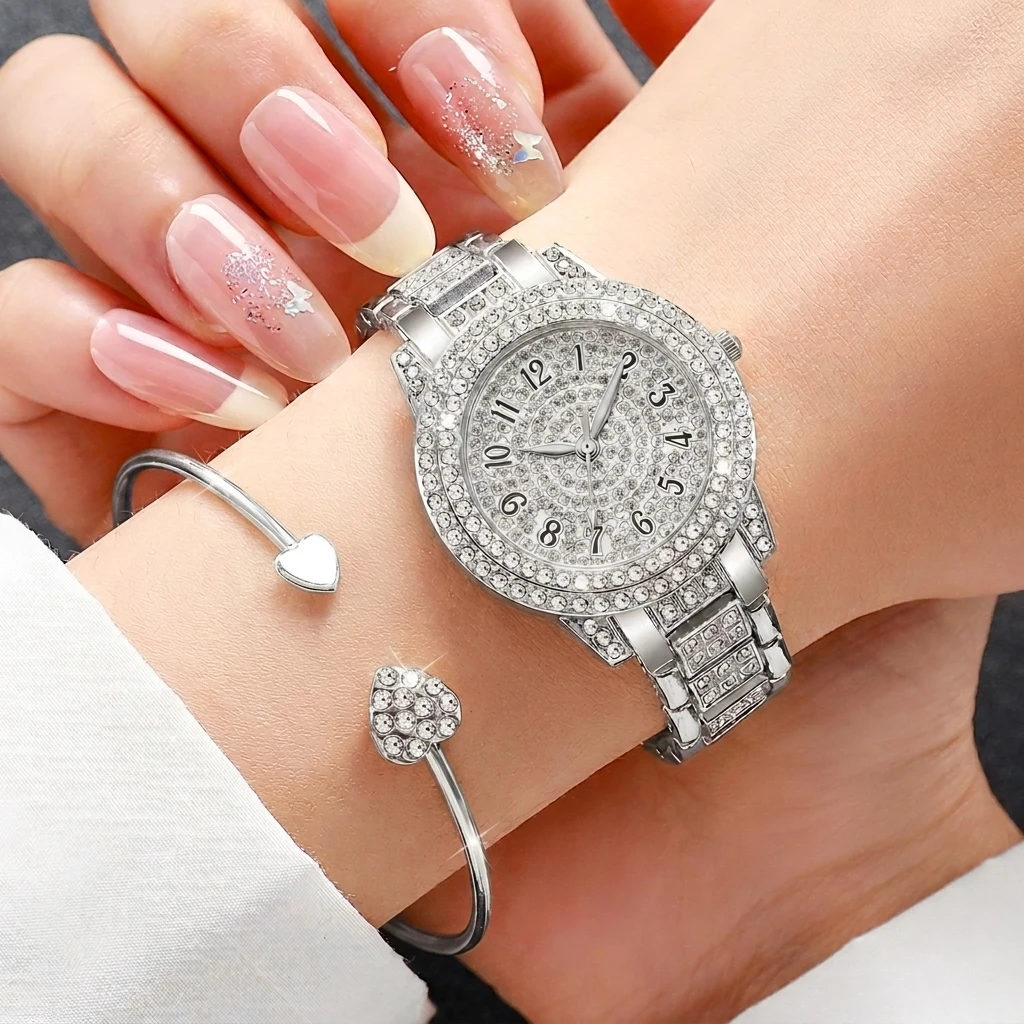 นาฬิกาข้อมือแฟชั่นผู้หญิงประดั - Jewelry Clasp Watches บทวิจารณ์และราคา