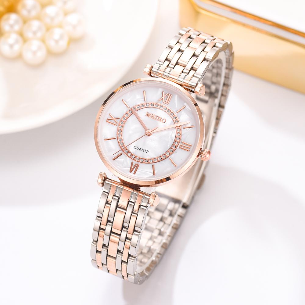 คริสตัลหรูหราสร้อยข้อมือผู้หญิ - Jewelry Diamond Watches บทวิจารณ์และราคา