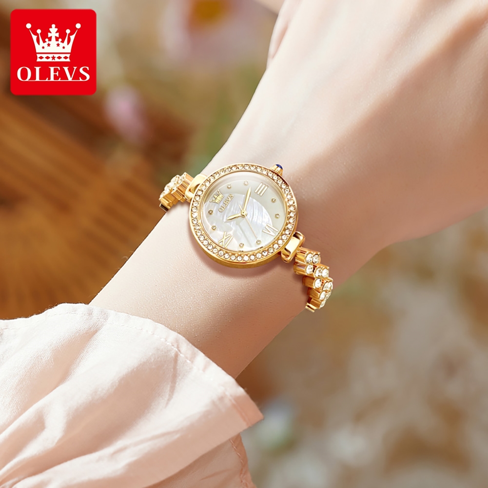 OLEVS 9903 นาฬิกาผู้หญิง Origi - Jewelry Diamond Watches บทวิจารณ์และราคา